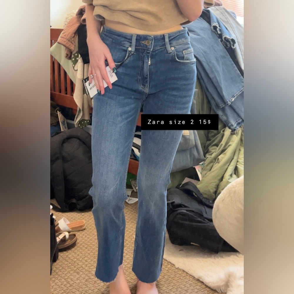 Zara jeans size 2